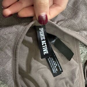 Pink Active set!   Shimmer Top & with matching high rise leggins